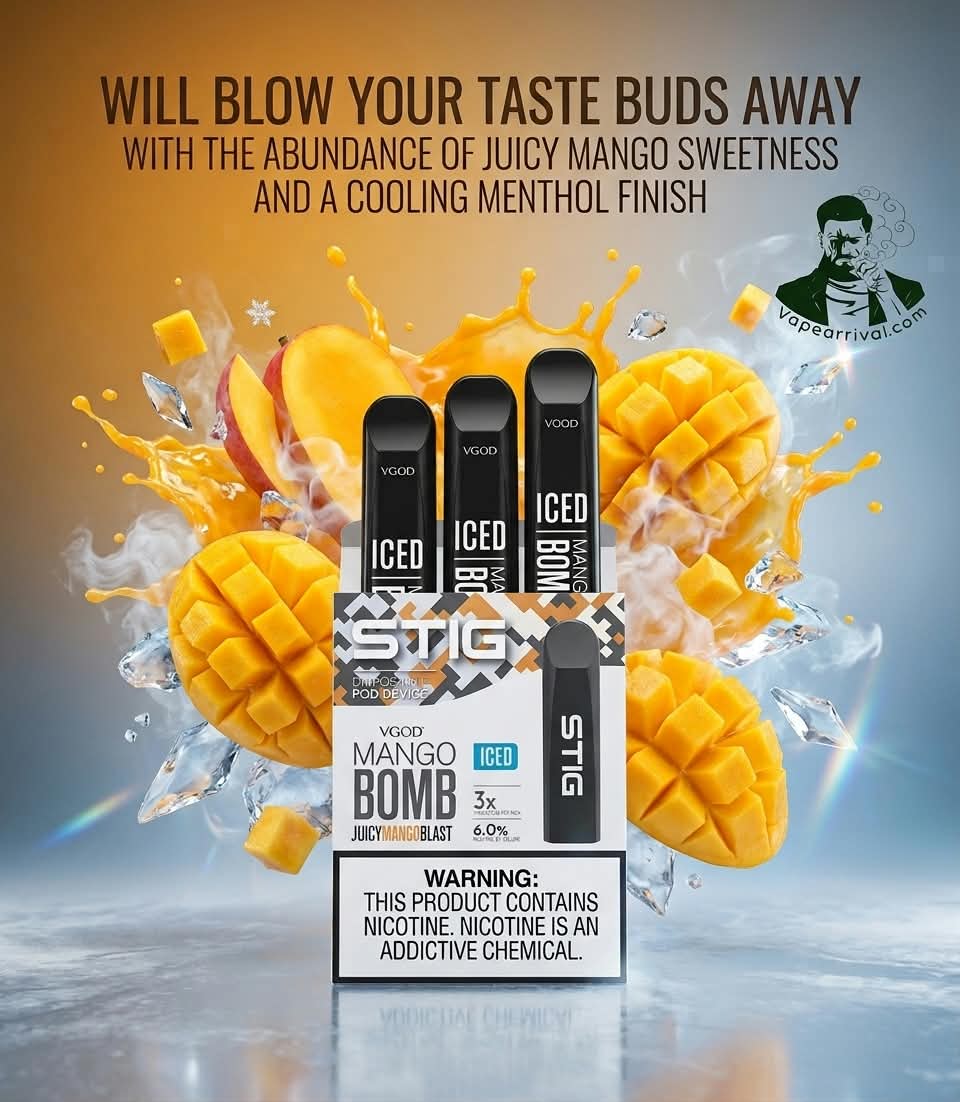 VGOD STIG ICED MANGO BOMB VGOD STIG ICED MANGO BOMB