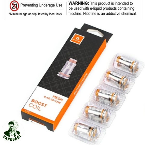 aegis boost replacement coils 0.4 0hm