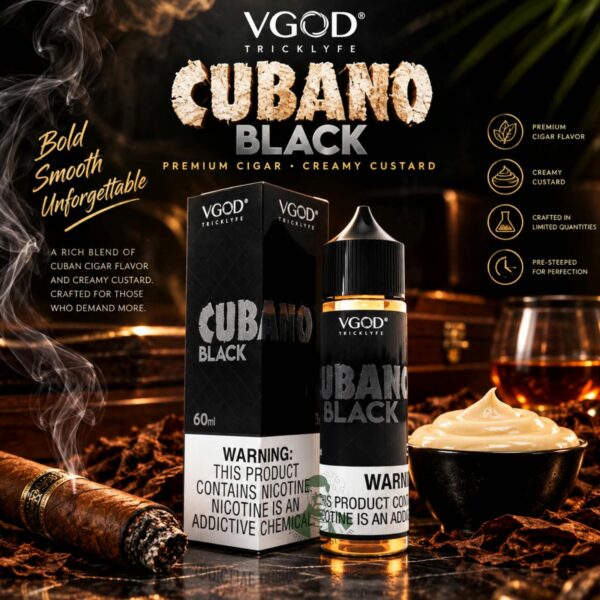 CUBANO BLACK BY VGOD 60ML