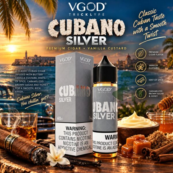 CUBANO SILVER BY VGOD 60ML