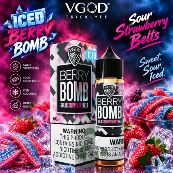 ICED BERRY BOMB BY VGOD 60ML