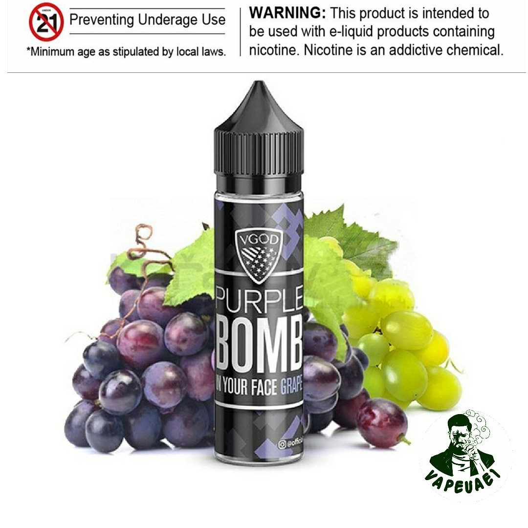 PURPLE BOMB BY VGOD PURPLE BOMB BY VGOD