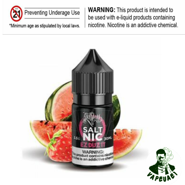 ruthless ez duz it saltnic 30ml