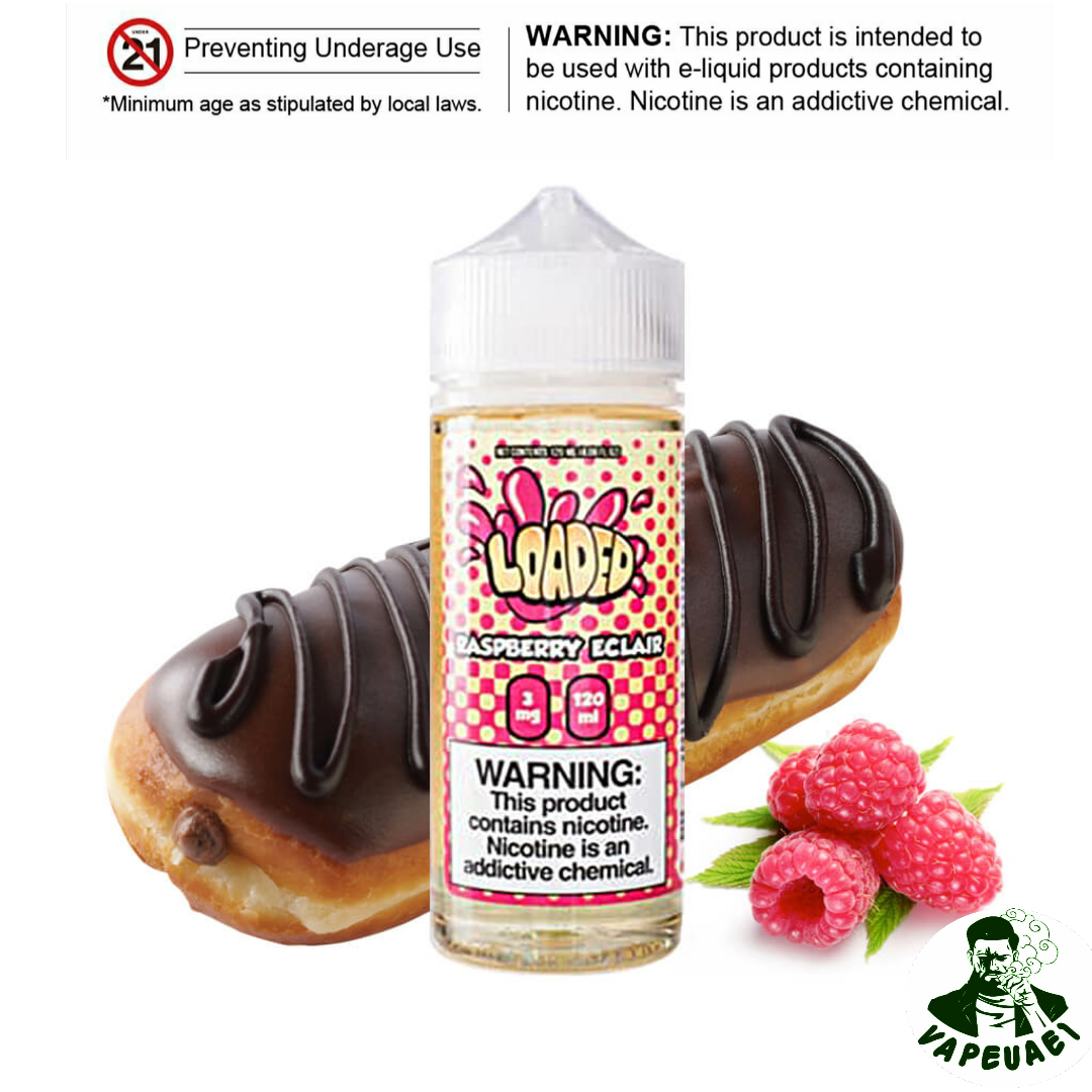 RASPBERRY ECLAIR BY LOADED RASPBERRY ECLAIR BY LOADED