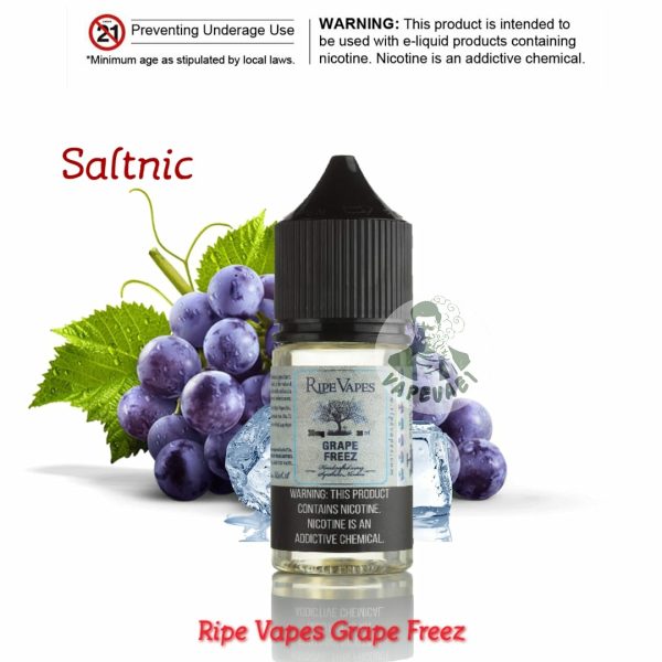 RIPE VAPE GRAPE FREEZ SALTNIC