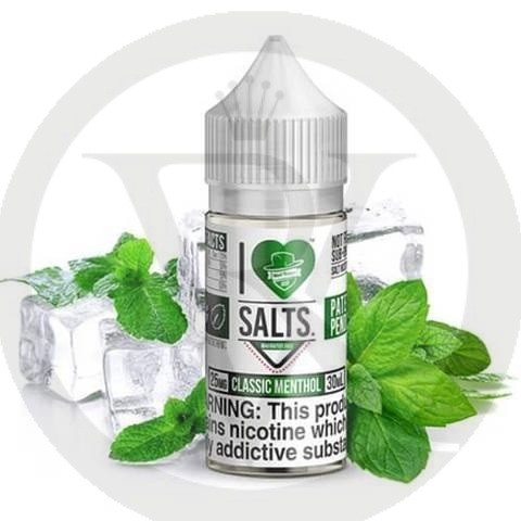 MAD HATTER I LOVE SALTS CLASSIC MENTHOL