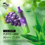 tugboat evo disposable vape device aloe-grape