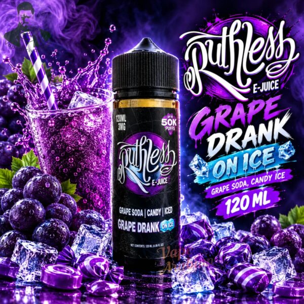 Grape Drank On Ice By Ruthless Vapor 120ml