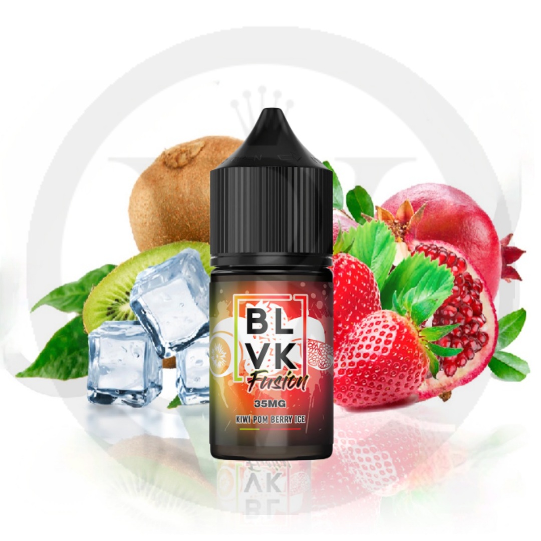 Kiwi Pom Berry Ice Blvk Fusion Salt 30ml best online shop UAE Kiwi Pom Berry ICE BLVK Fusion