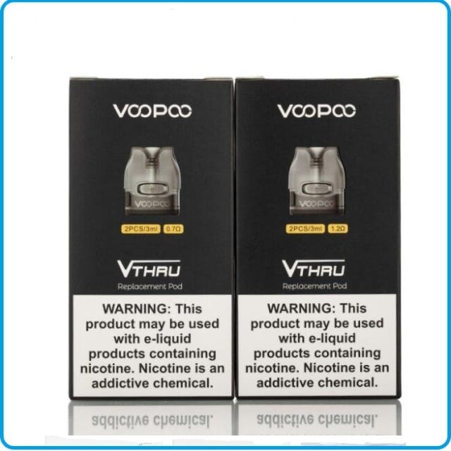 Voopoo V Thru Empty Pod 3ml best online vape shop UAE Voopoo V Thru Empty Pod