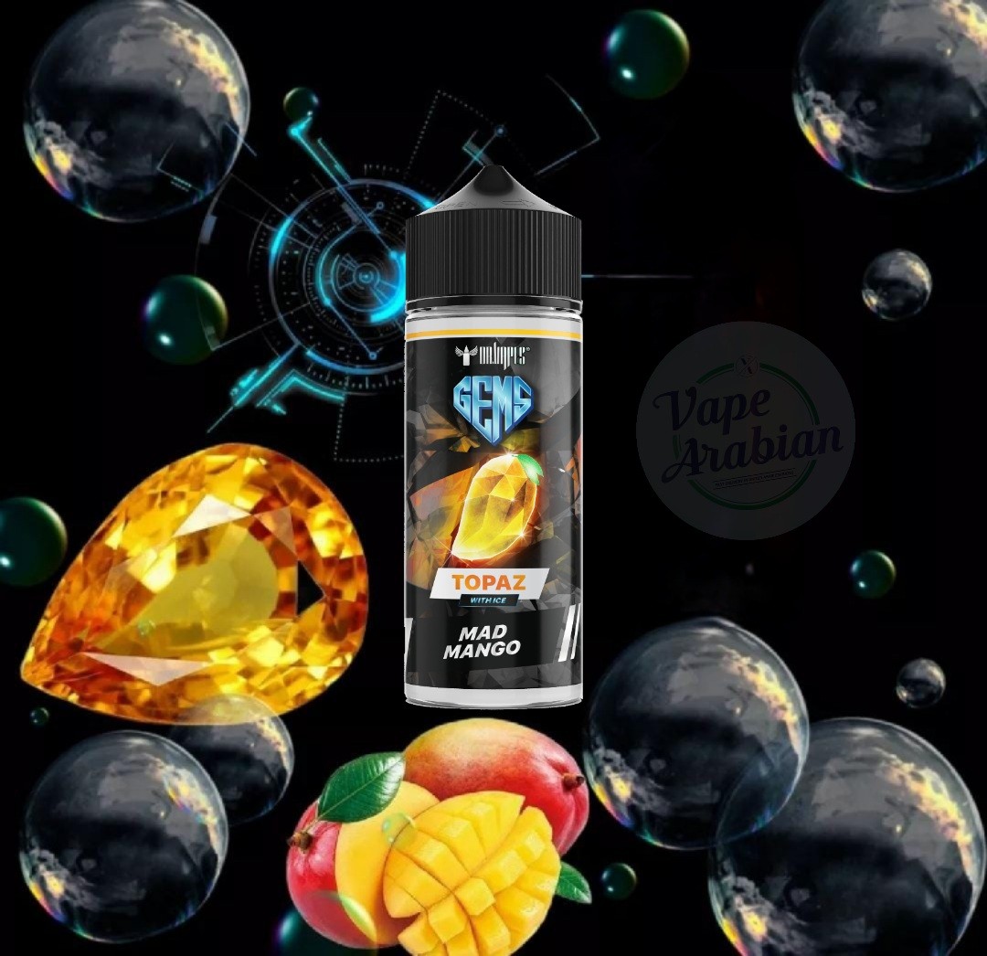 gems topaz mad mango dr vapes 120ml gems topaz mad mango dr vapes