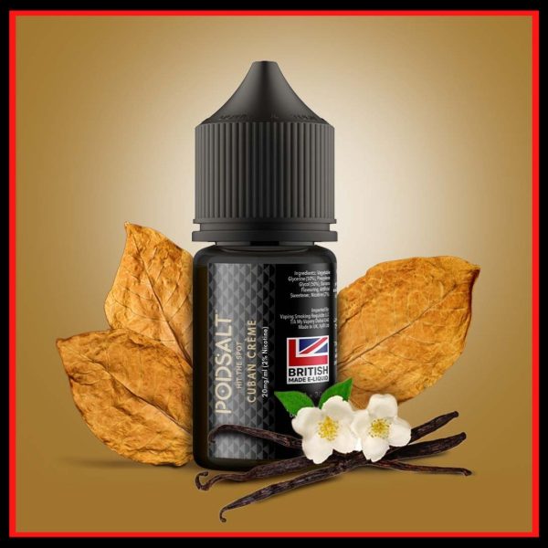 pod salt cuban creme 30ml
