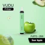 VUDU Filter 2500 Puffs Disposable- Sour Apple