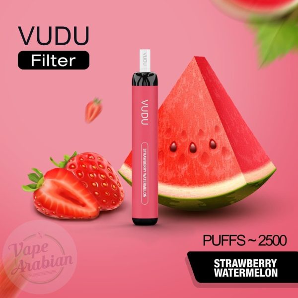 VUDU Filter 2500 Puffs Disposable- Strawberry Watermelon