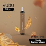 VUDU Filter 2500 Puffs Disposable- Vanilla Caramel Tobacco