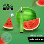 VUDU Filter 2500 Puffs Disposable- Watermelon Ice