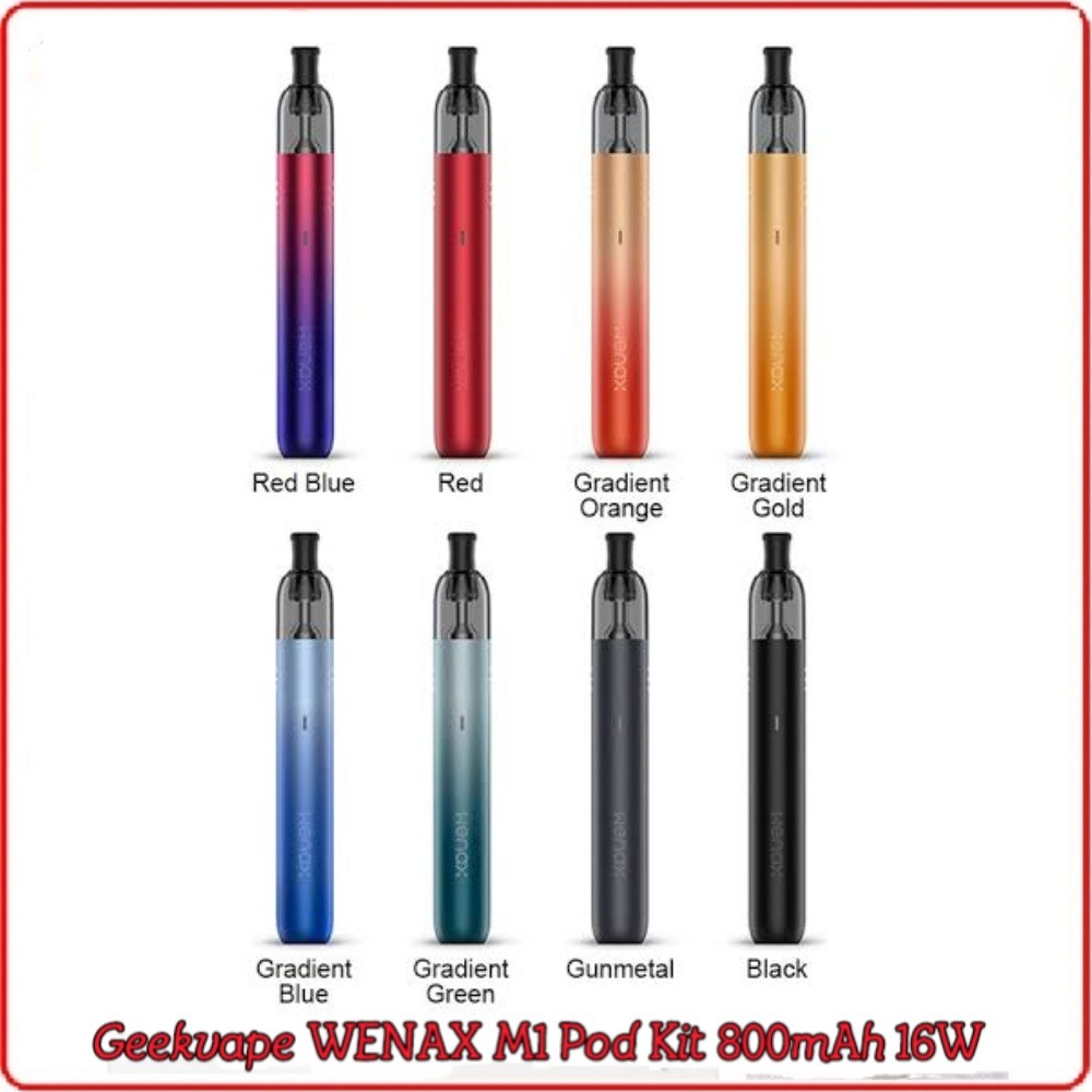 Buy Online Geekvape Wenax M1 Kit Pod System 800mAh 16W In UAE geekvape wenax m1 kit