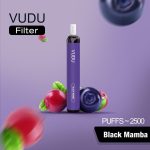 VUDU Filter 2500 Puffs Disposable- Black Mamba