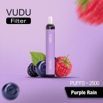 VUDU Filter 2500 Puffs Disposable- Purple Rain