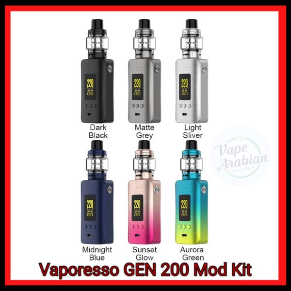 vaporesso gen 200 kit with itank atomizer