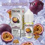 Tokyo Salt Nic E-Liquid 30ml Iced Passionfruit