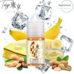 Tokyo Salt Nic E Liquid 30ml- Iced Peanut Banana Cake