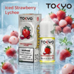 Tokyo Salt Nic E-Liquid 30ml Iced Strawberry Lychee