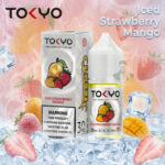 Tokyo Salt Nic E-Liquid 30ml Iced Strawberry Mango