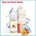 Tokyo Salt Nic E liquid 30ml ice peach mango