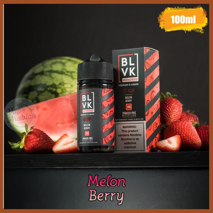 melon berry blvk hundred series 100ml melon berry blvk hundred series