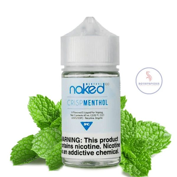 crisp menthol 60ml by naked100