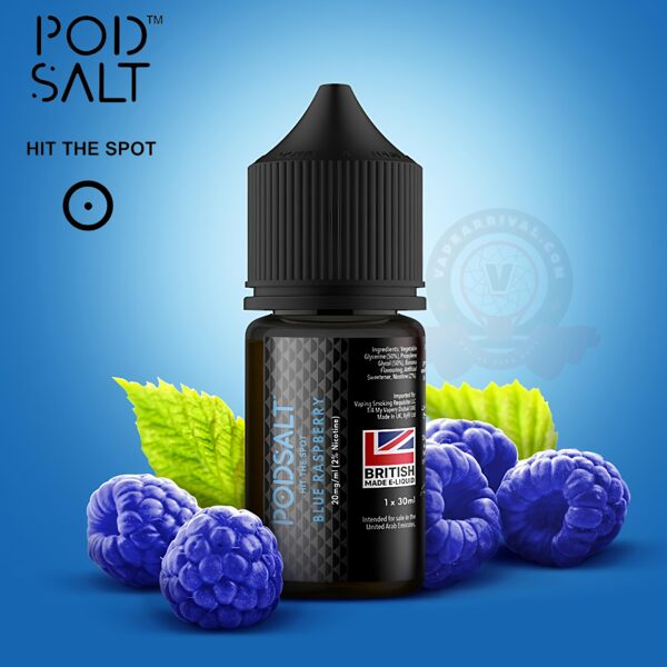 Pod Salt Blue Raspberry Salt Nic