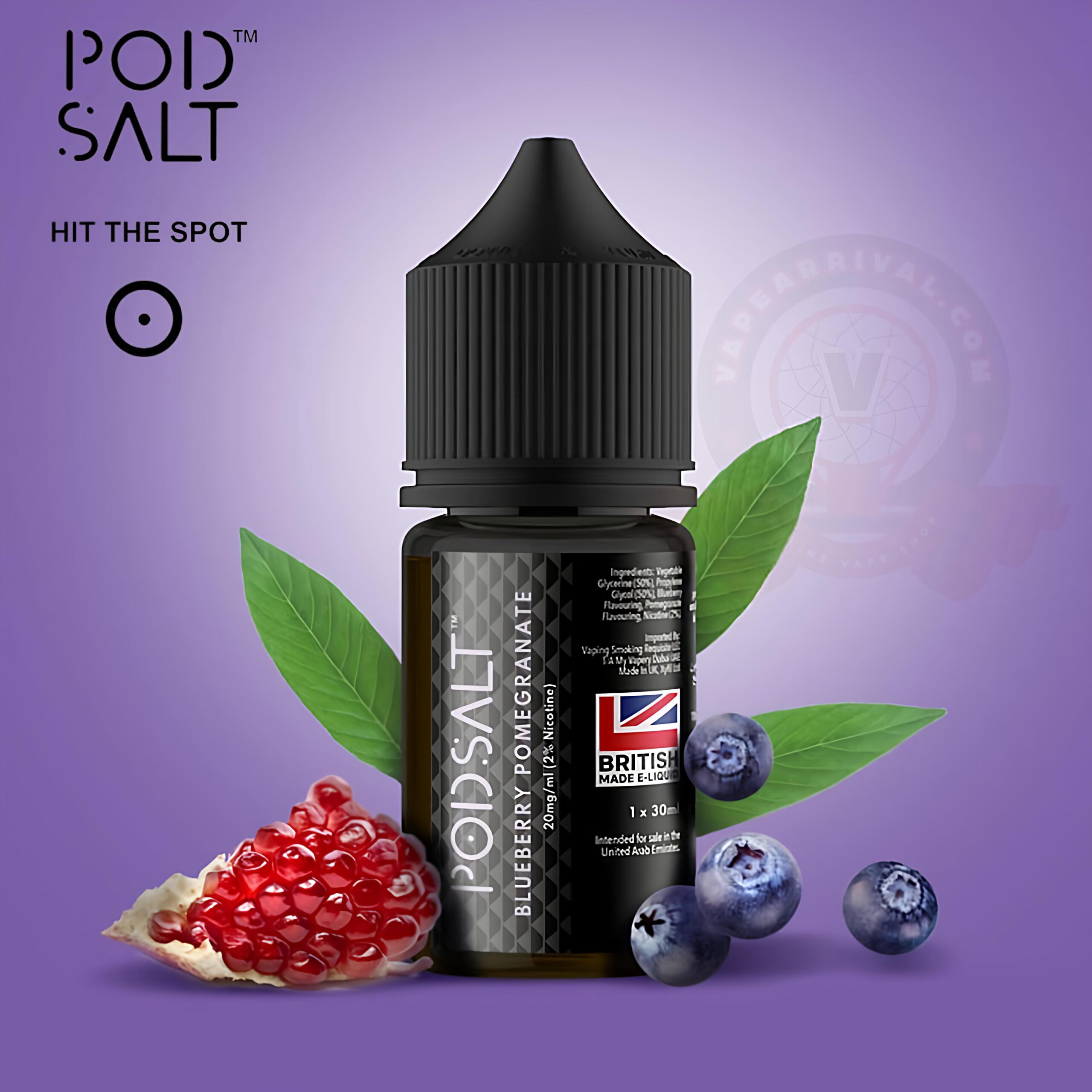 Pod Salt Blueberry Pomegranate Salt Nic Pod Salt Blueberry Pomegranate Salt Nic