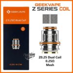 Z Series Coil by Geekvape Z0.25Ω Dual