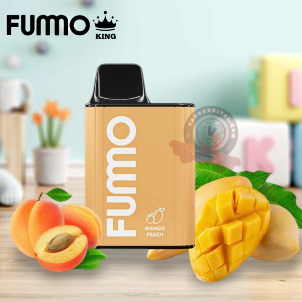 fummo king 6000 puffs Mango Peach