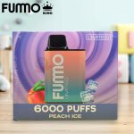 fummo king 6000 puffs Peach Ice