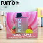 fummo king 6000 puffs Peach Mango Watermelon