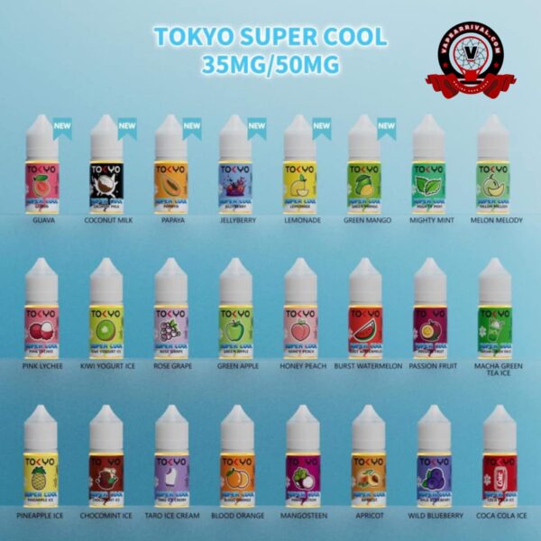 Tokyo Super Cool Salt Nic