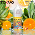 Tokyo Super Cool Salt Nic Peach Orange Lemongrass Ice