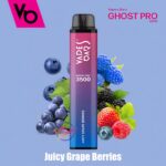 Ghost Pro 3500 Puffs Disposable Juicy Grape Berries