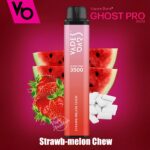 Ghost Pro 3500 Puffs Disposable Strawberry Melon Chew