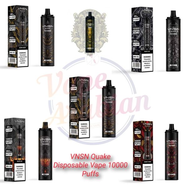 vnsn quake disposable vape 10000 puffs