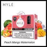 Myle V5 Meta Pods Peach Mengo Watermelon