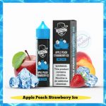 Mad Hatter Juice 60ML -Apple Peach Strawberry Ice