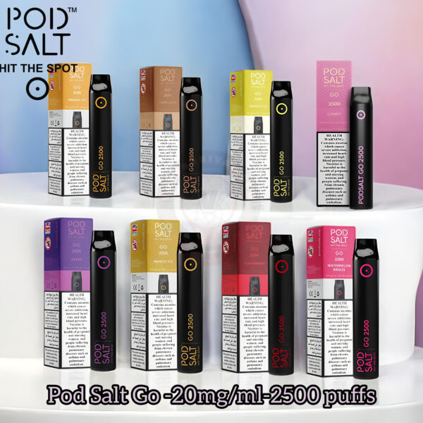 Pod Salt Go Disposable Vape 2500 Puffs