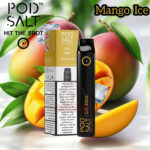Pod Salt Go Disposable Vape 2500 Puffs Mango Ice