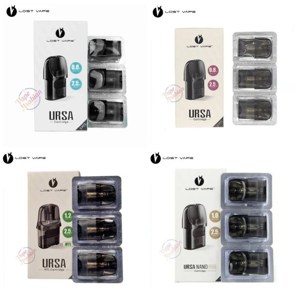 lost vape ursa pod cartridge