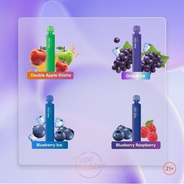 pura 5000 puffs disposable vape
