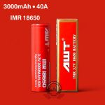 Best Vape Batteries AWT 18650 Red
