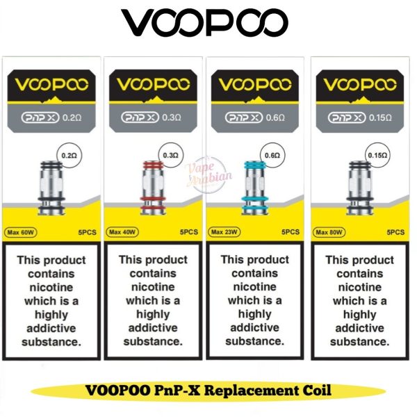voopoo pnp x replacement coil